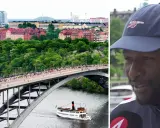 Stockholm Marathon: tusentals löpare korsar bron, en imponerande syn av stockholm marathon antal deltagare.